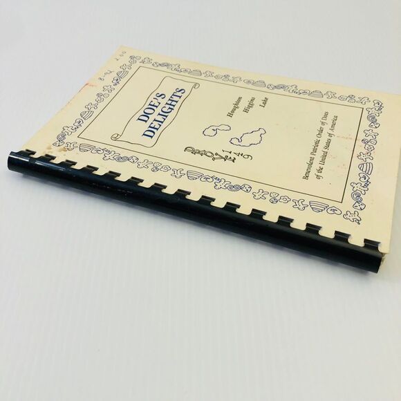 Vintage Cookbook "Doe's Delight" 1989 - Picture 6 of 6